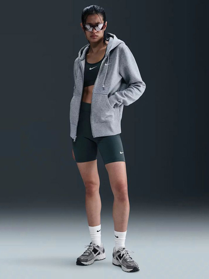 Кофта жіночі Nike Sportswear Phoenix Fleece Grey (HJ0995-051) — фото 4