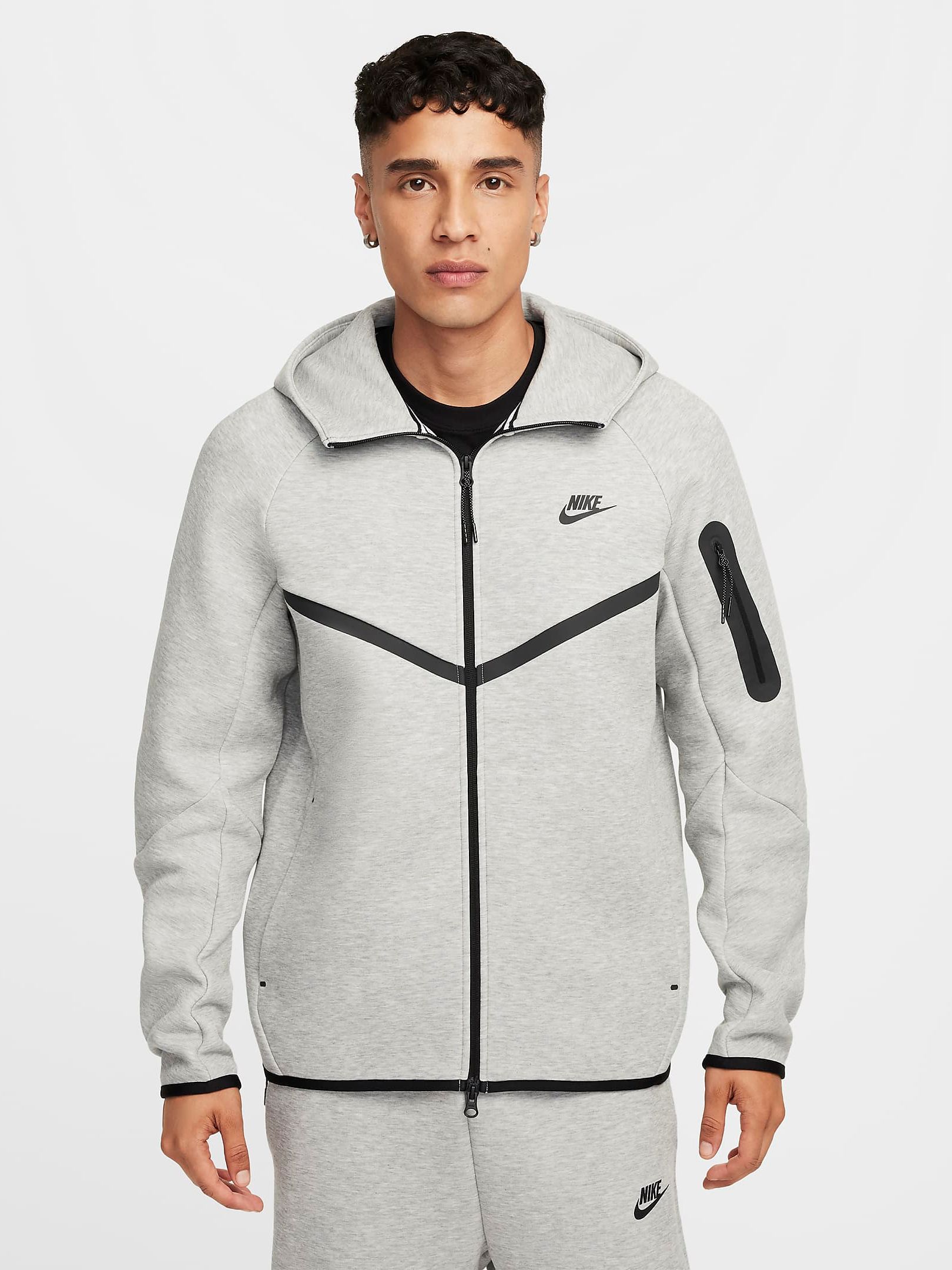 Кофта чоловіча Nike Tech Men's Full-Zip Windrunner (HV0949-063) — фото 1