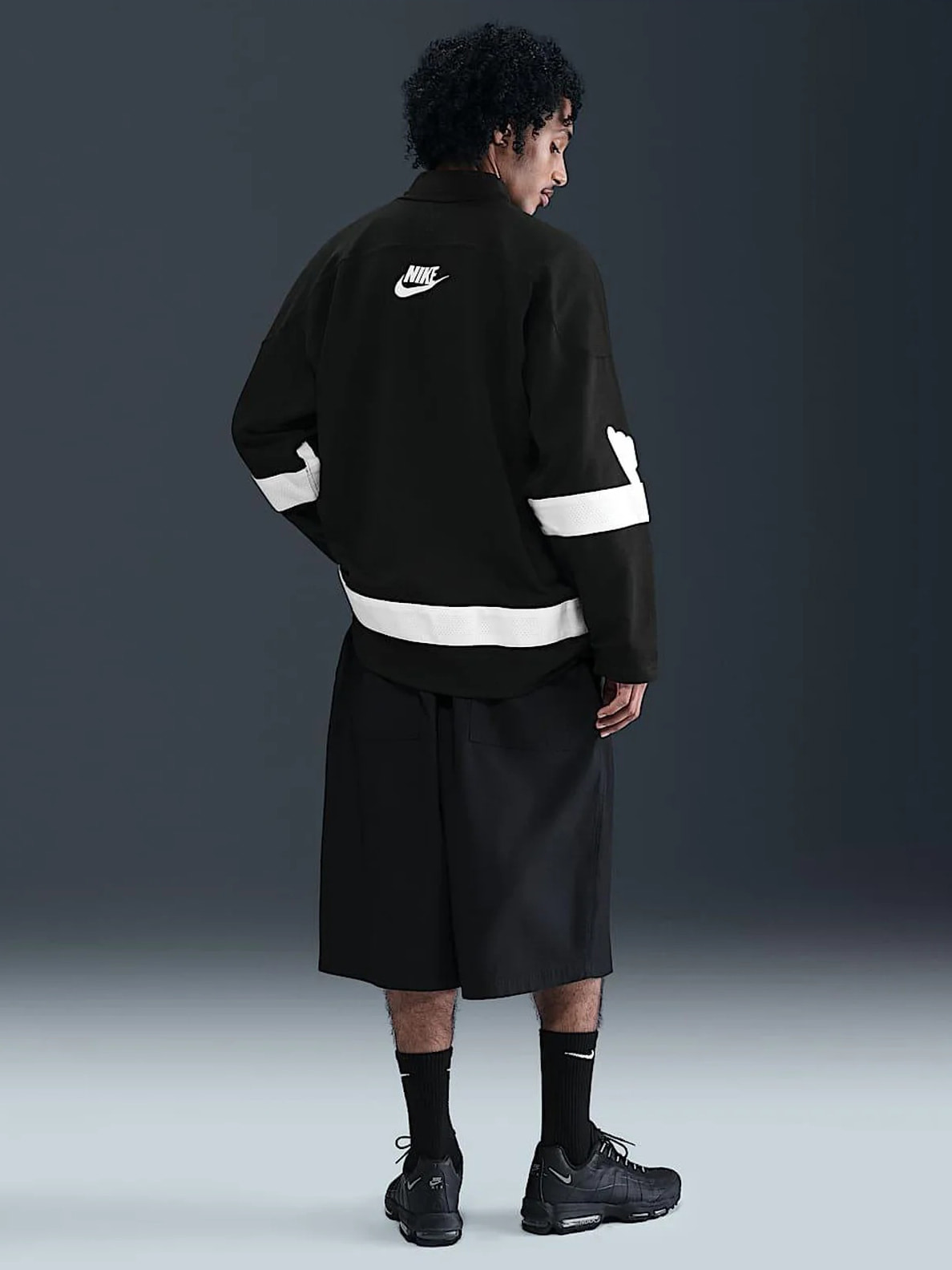 Кофта чоловіча Nike Hockey Jsy Black (HV1137-010) — фото 11