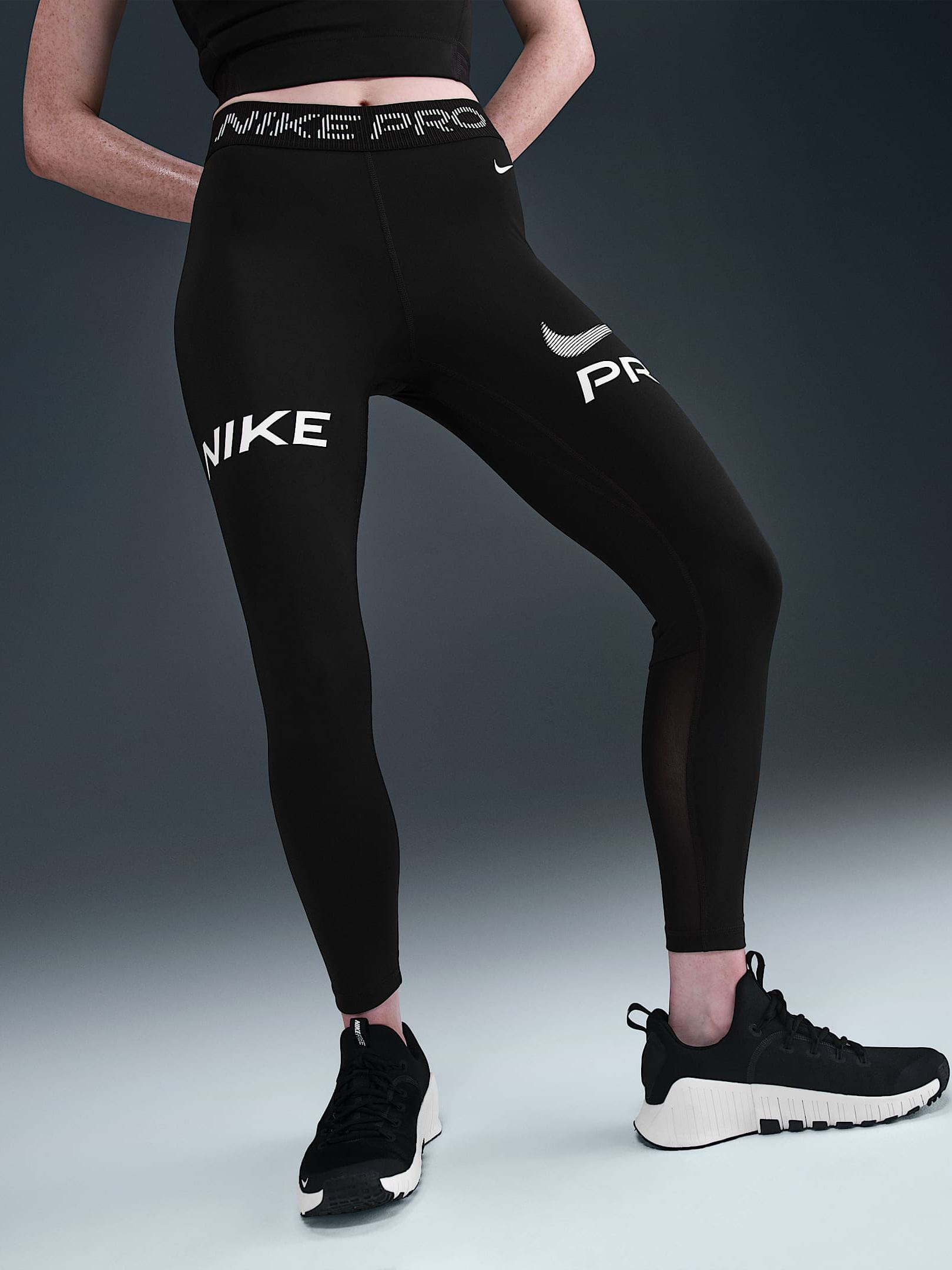Лосіни жіночі Nike Pro 7/8 Black (HV2306-010) — фото 1