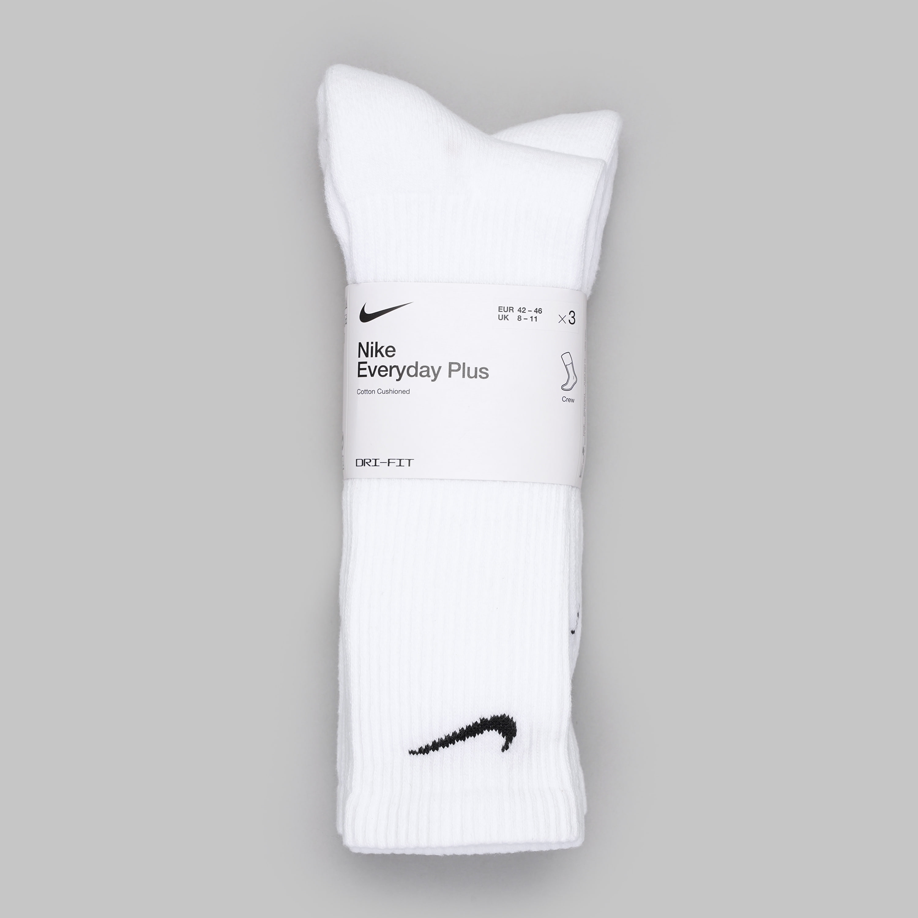 Шкарпетки Nike U NK EVERYDAY PLUS CUSH CREW 3 пари — фото 7