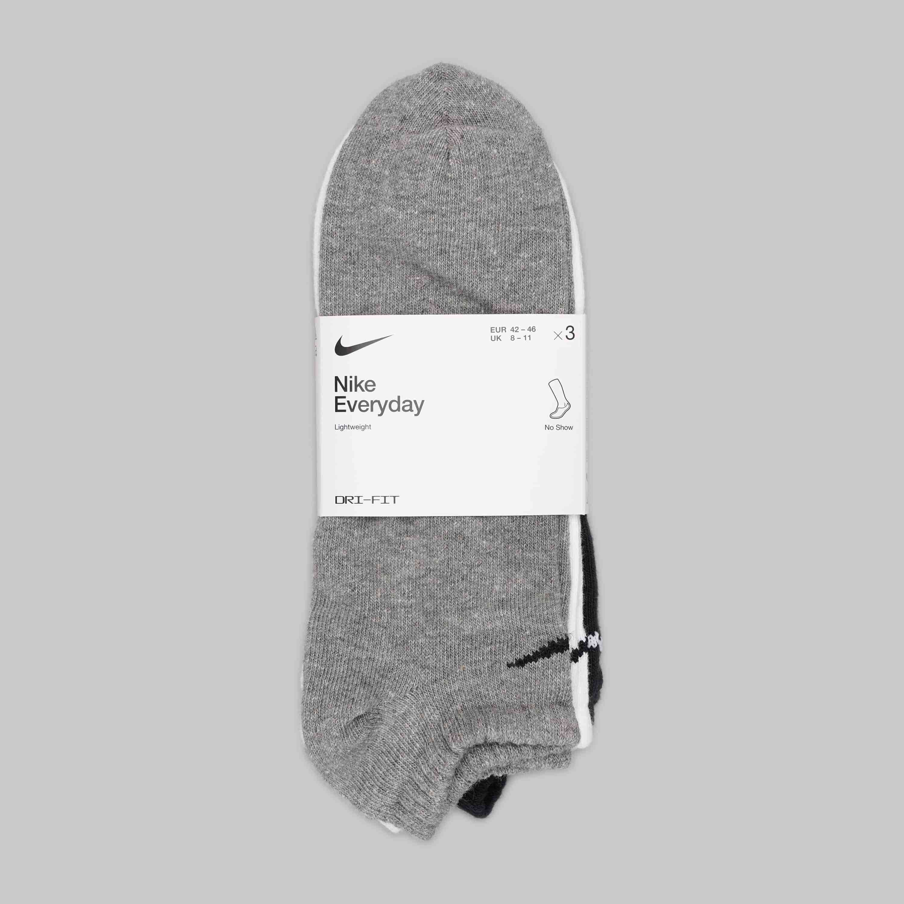 Шкарпетки Nike U NK EVERYDAY LTWT NS 3 пари — фото 3