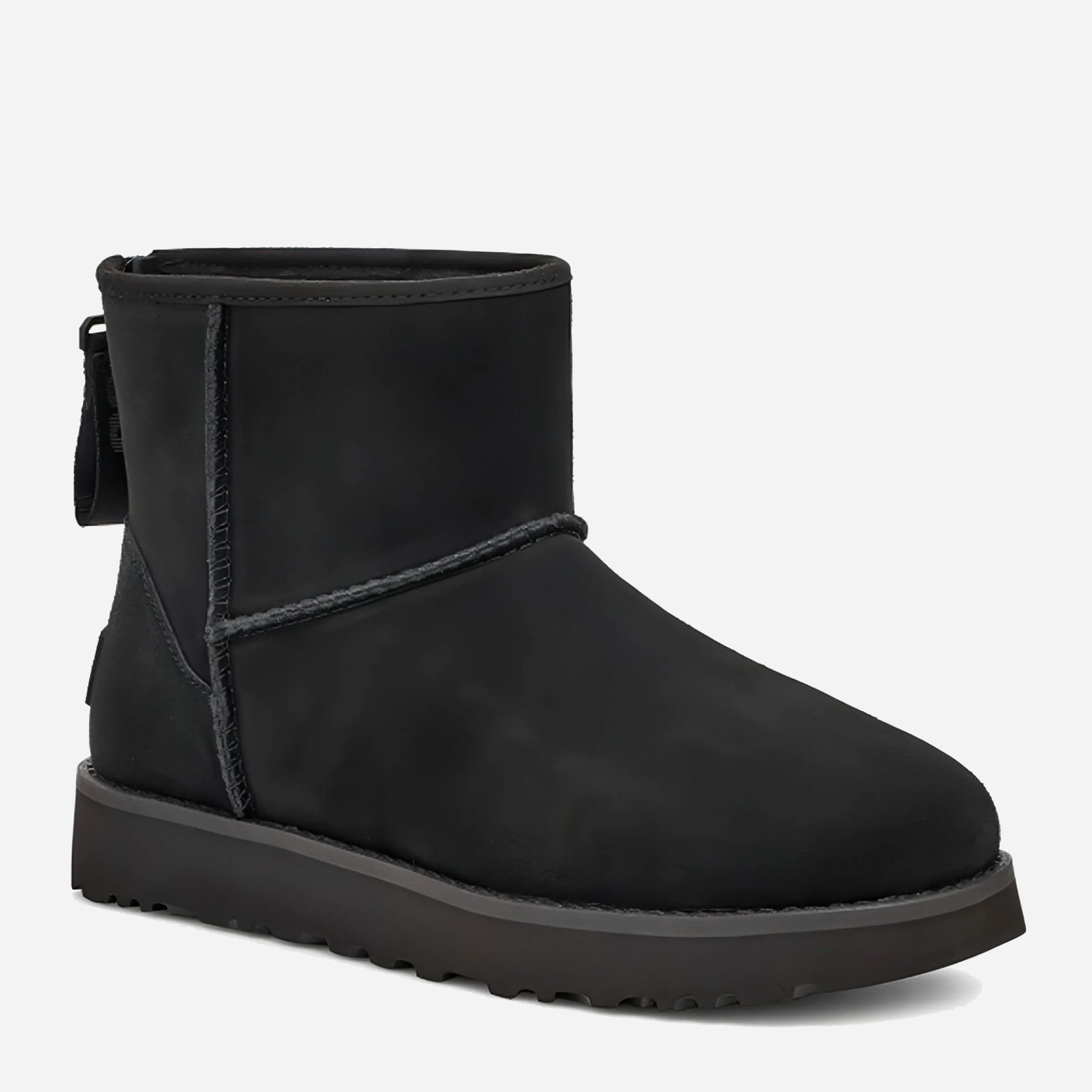 Оригінальні жіночі зимові черевики Ugg Classic Mini Logo Zip — фото 3