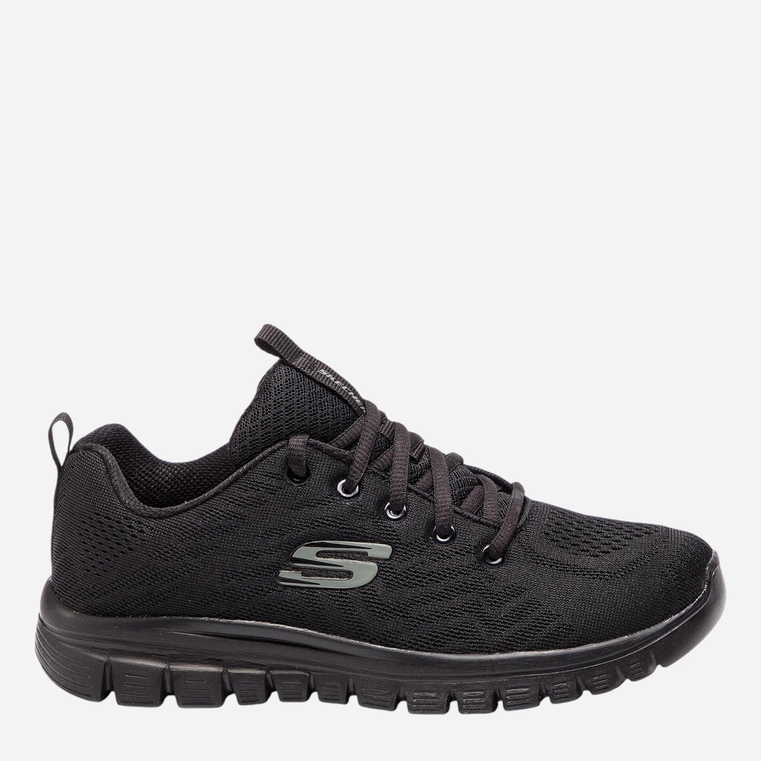 Кросівки жіночі Skechers Graceful Get Connected Black (12615-BBK) — фото 1