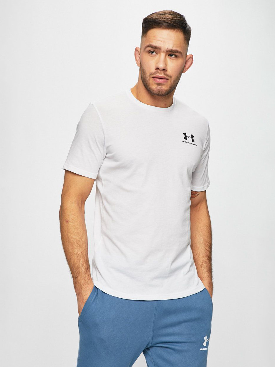 Футболка чоловіча Under Armour Sportstyle Left Chest (1326799-100) — фото 1