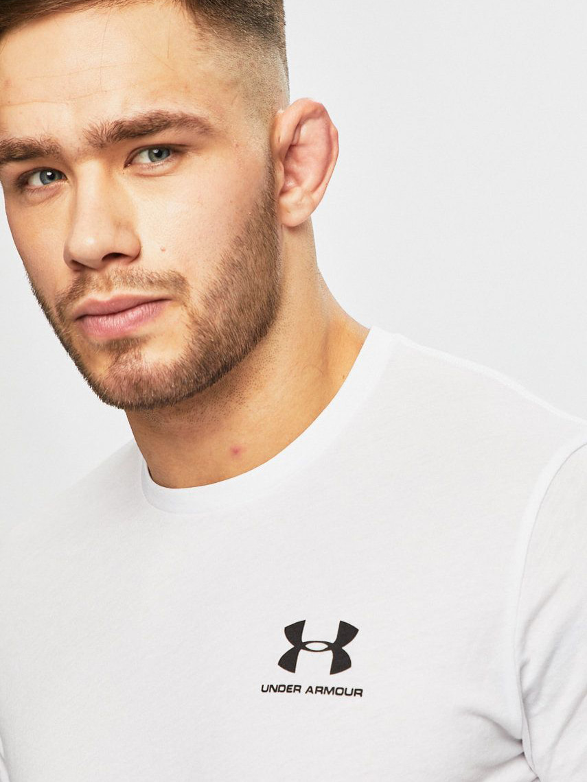 Футболка чоловіча Under Armour Sportstyle Left Chest (1326799-100) — фото 3