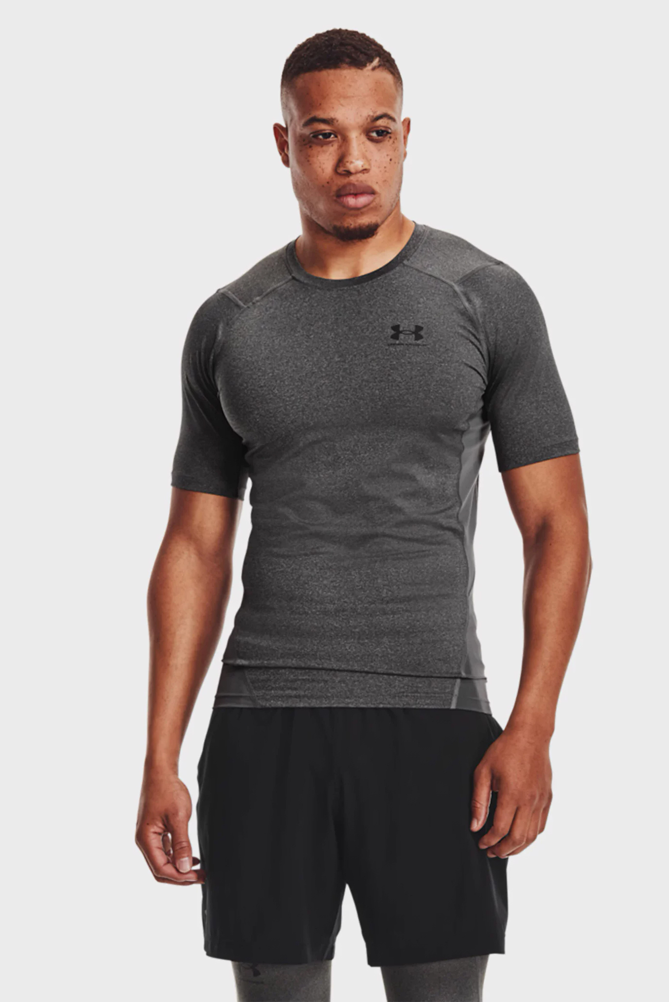 Термобілизна чоловіча Under Armour Ua Hg Armour Comp Ss (1361518-090) — фото 1