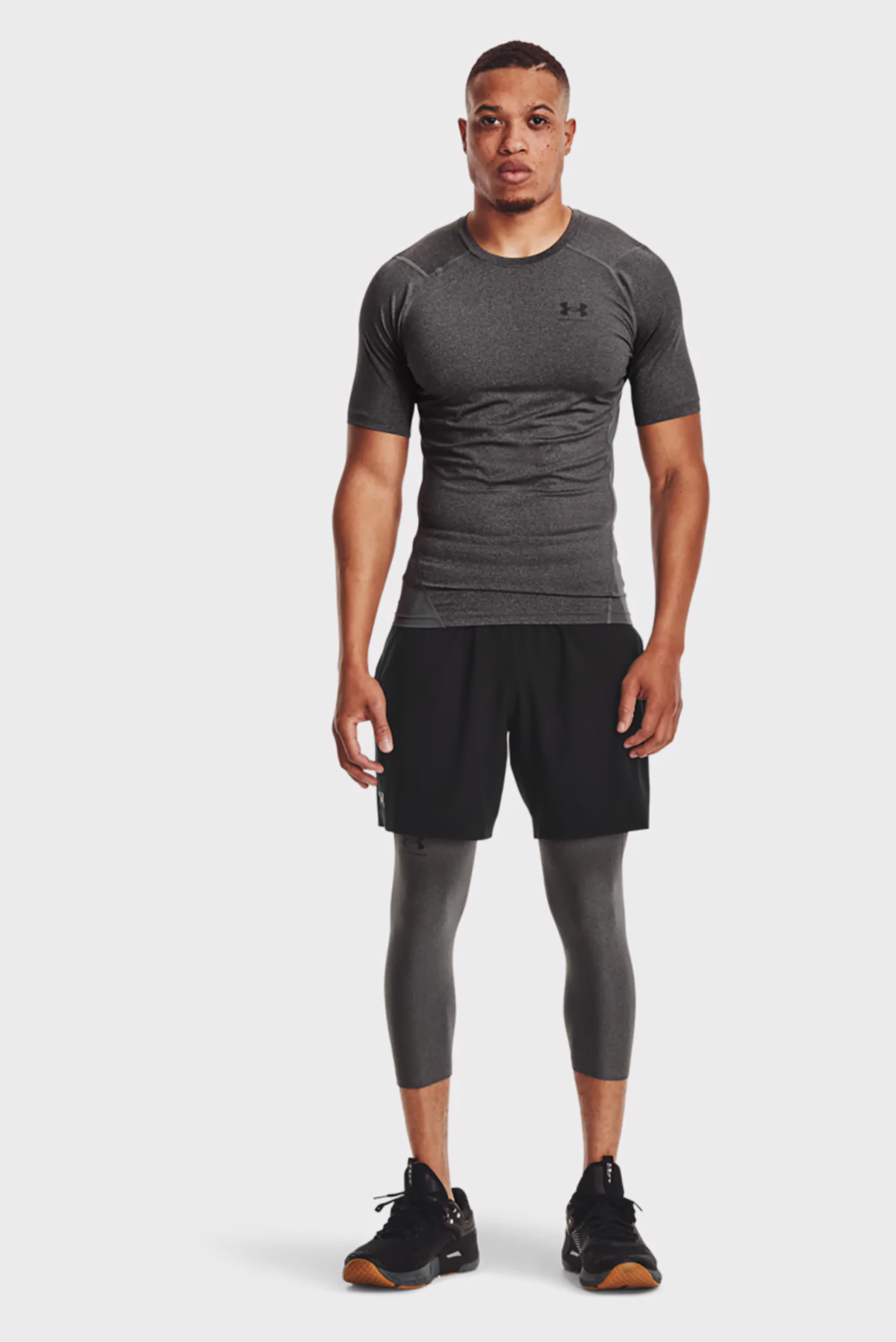 Термобілизна чоловіча Under Armour Ua Hg Armour Comp Ss (1361518-090) — фото 4