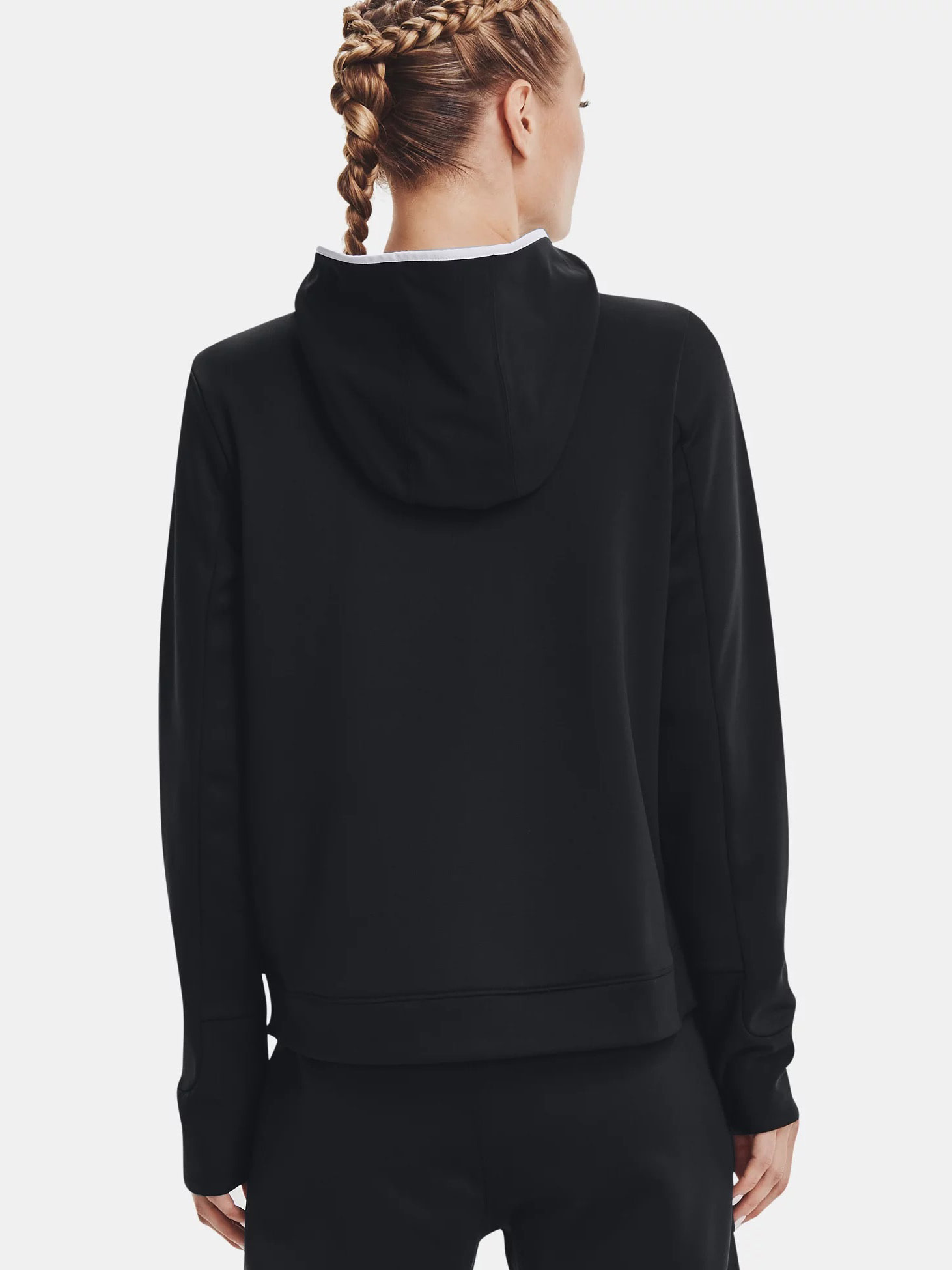 Кофта жіночі Under Armour Plus Training Hoody Black (1365875-001) — фото 5