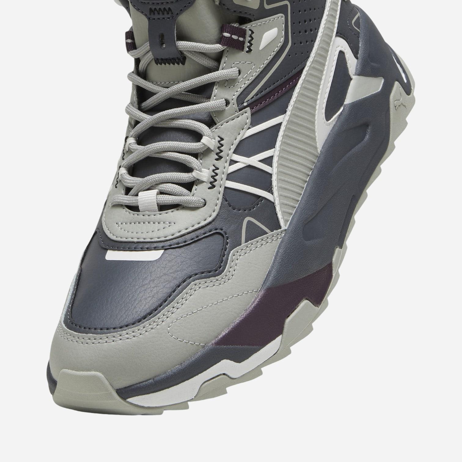 Кросівки унісекс Puma Trinity Mid Hybrid L Black/Grey (393985-10) — фото 6