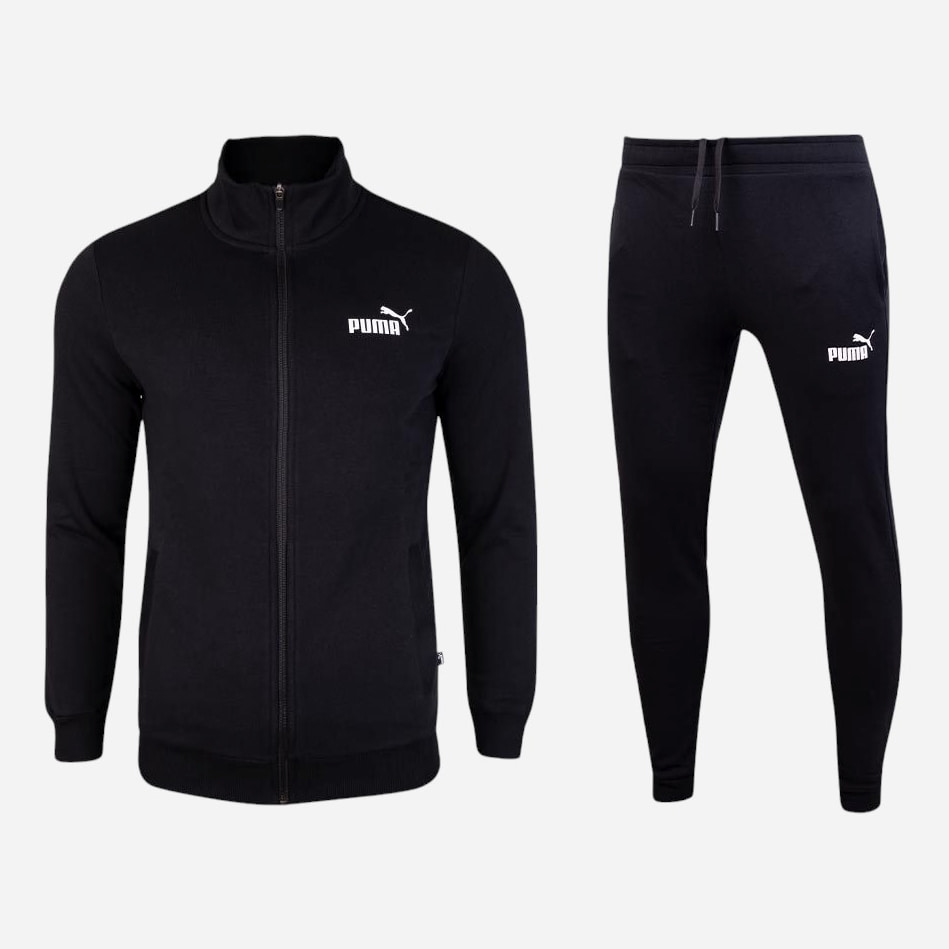 Спортивний костюм чоловічий Puma Clean Sweat Suit Black (585840-01) — фото 1