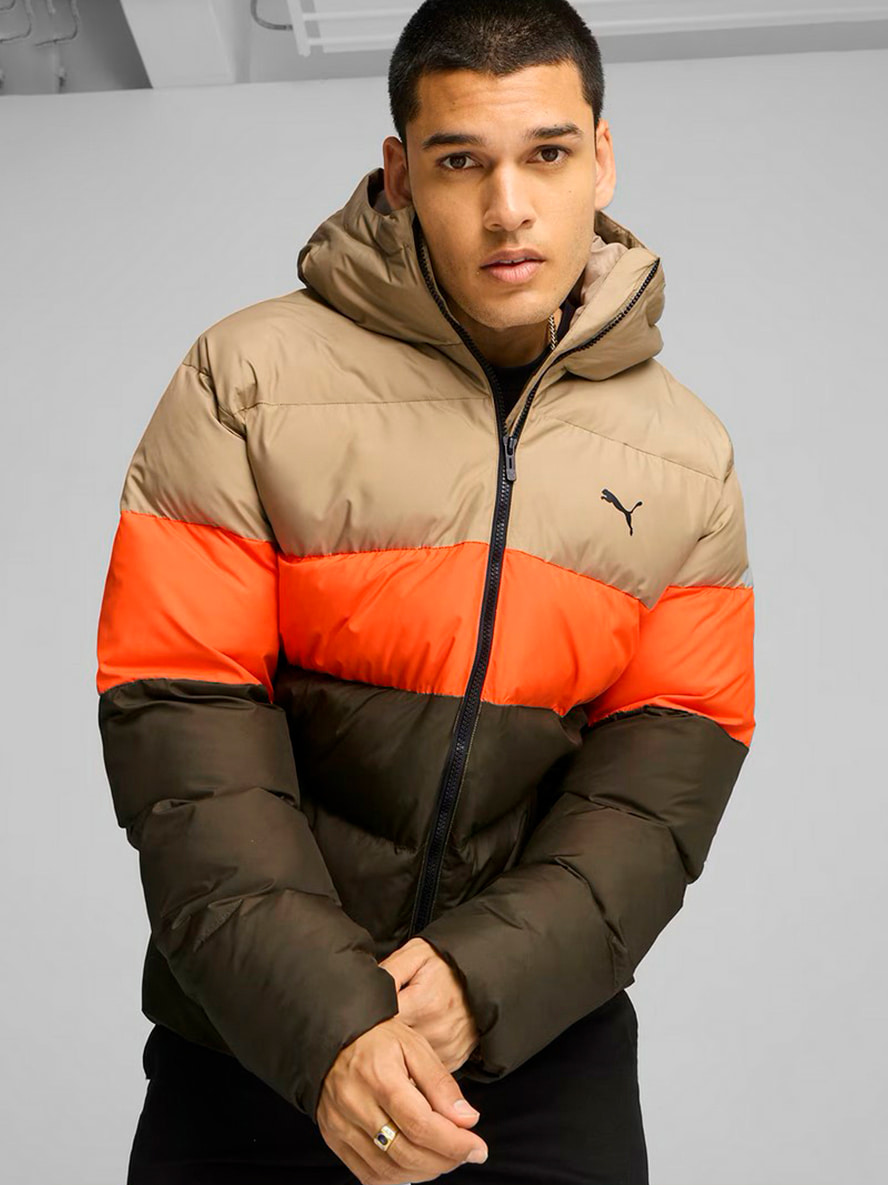 Куртка чоловіча Puma Puffer Jacket Men Brown (627123-70) — фото 3