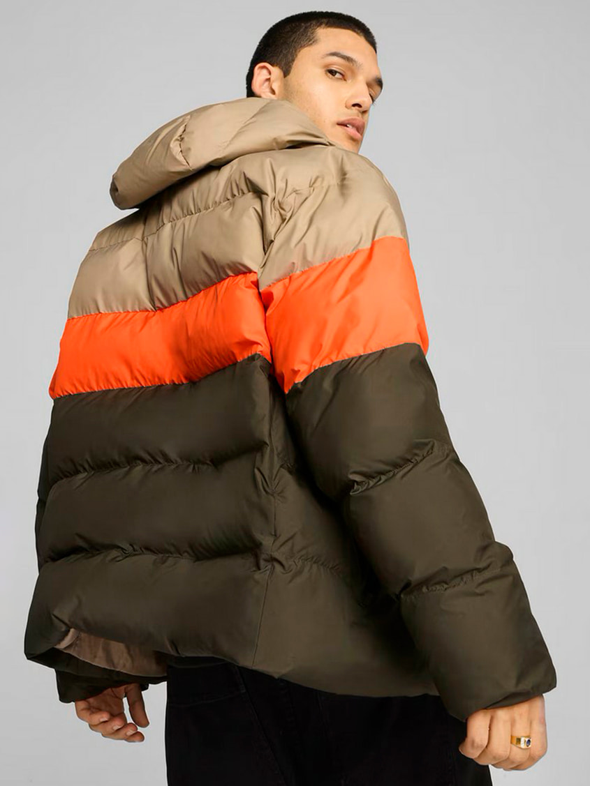 Куртка чоловіча Puma Puffer Jacket Men Brown (627123-70) — фото 4