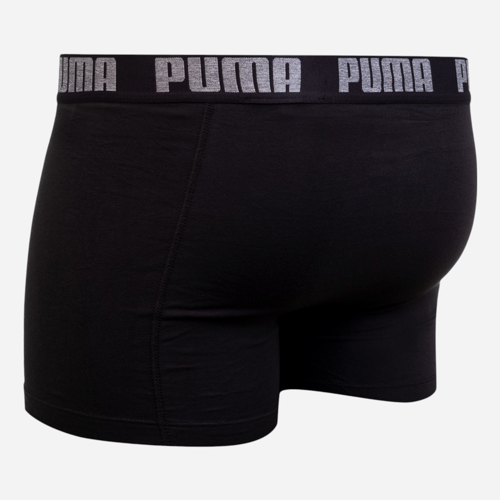 Труси чоловічі Puma Basic Boxer (2 ) Black/Grey (906823-05) — фото 5