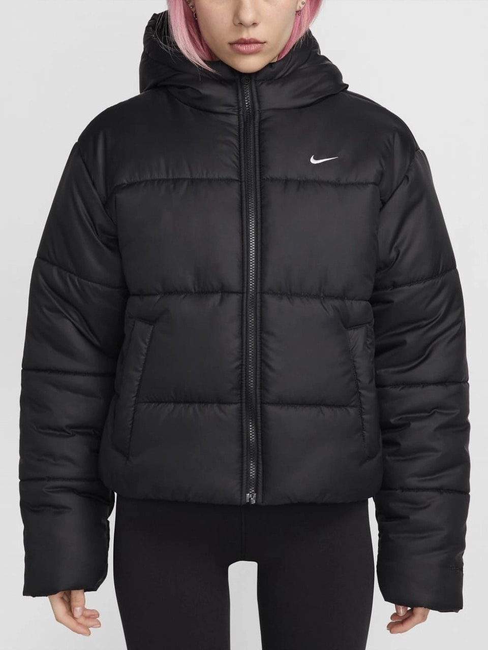 Куртка жіноча Nike Sportswear Classic Puffer (FZ5899-010) — фото 10