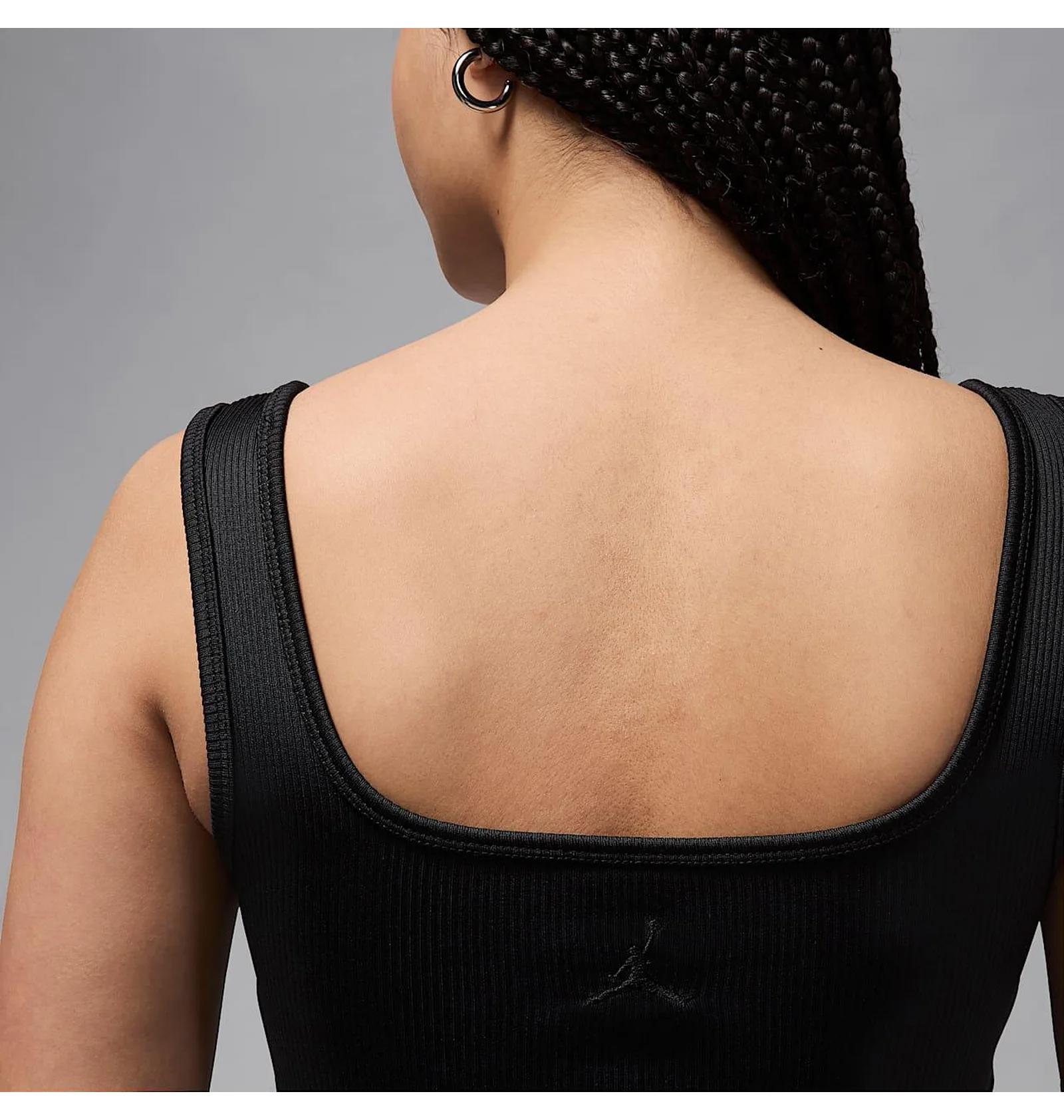 Спортивний топ жіночий Jordan Cropped Tank Top Black (HJ0025-010) — фото 8