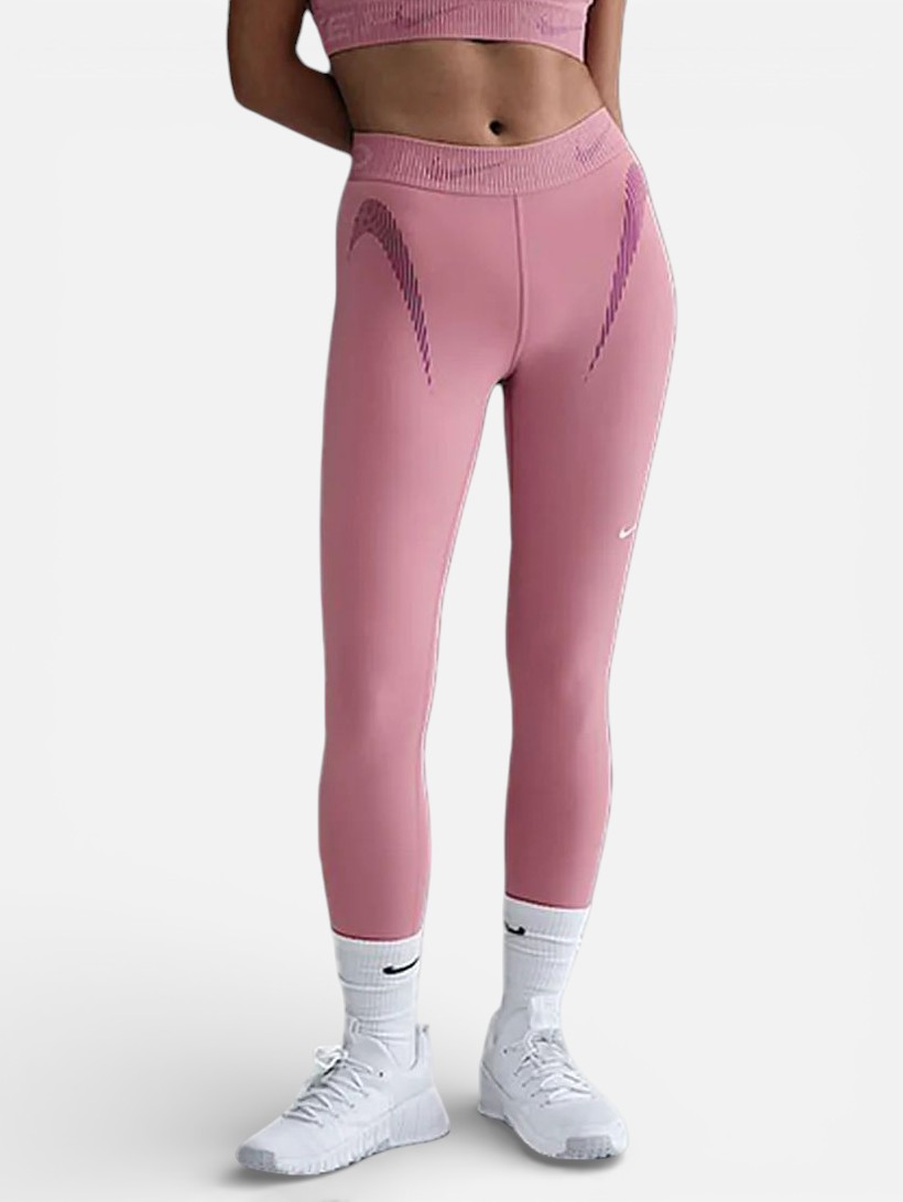 Лосіни жіночі Nike Dri-Fit Pro Pink (HJ1219-699) — фото 4