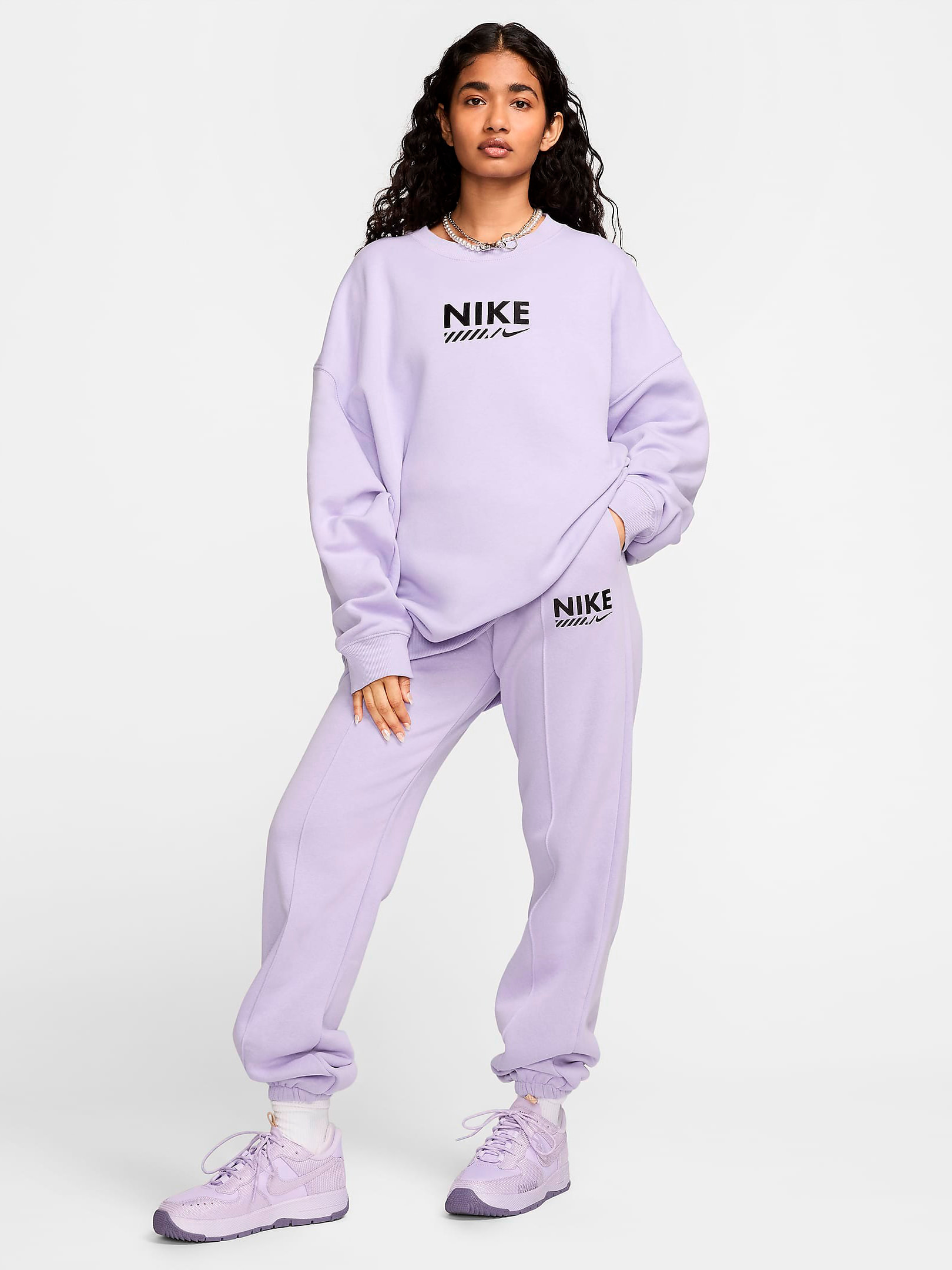 Брюки жіночі Nike Nsw Flc Pant Gls (HM4319-515) — фото 4