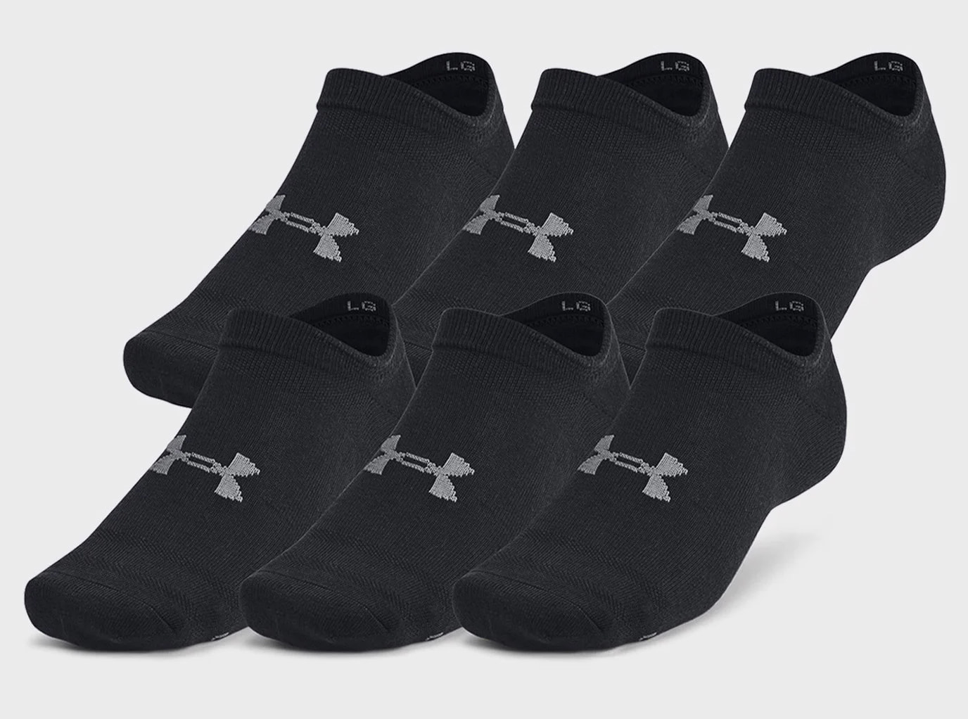Шкарпетки Under Armour Ua Essential No Show 6Pk (1382611-001) — фото 1