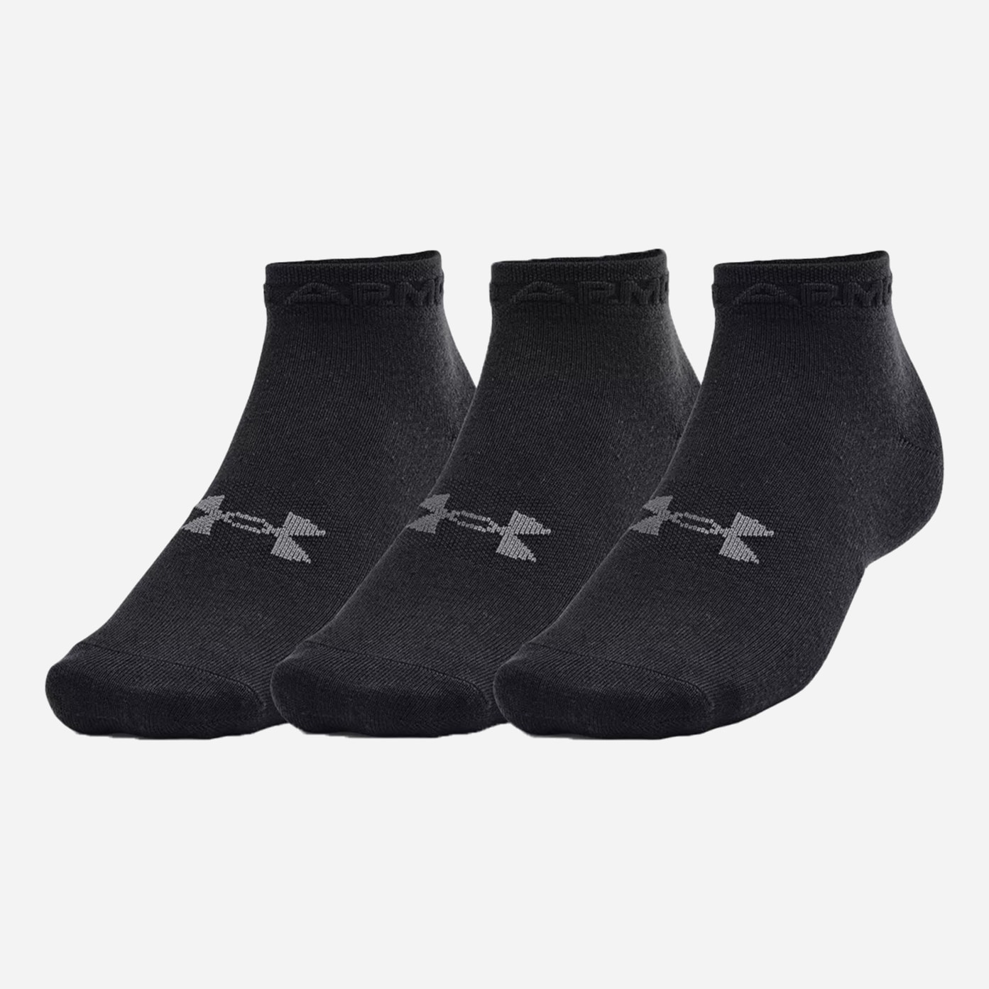 Шкарпетки унісекс Under Armour Essential Low Cut Black 1382958-001 S — фото 12