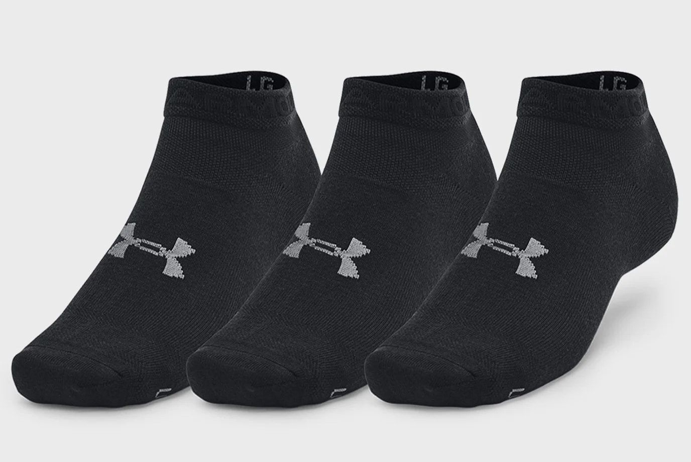 Шкарпетки унісекс Under Armour Essential Low Cut Black 1382958-001 S — фото 6