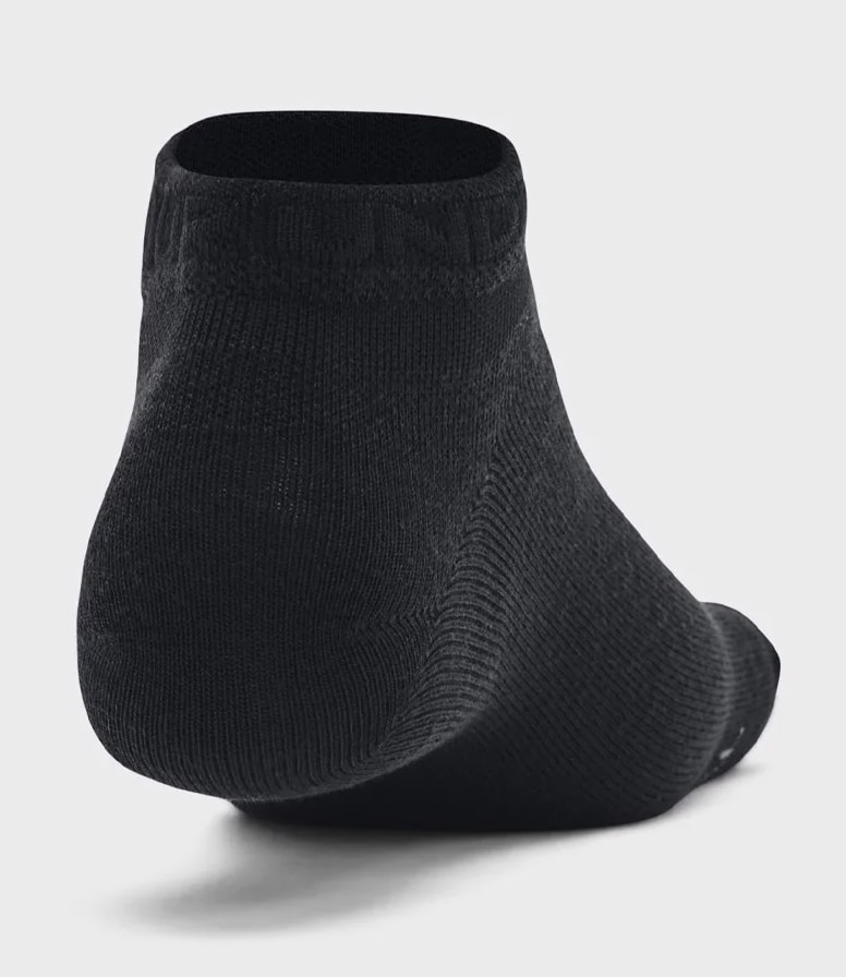Шкарпетки унісекс Under Armour Essential Low Cut Black 1382958-001 S — фото 9