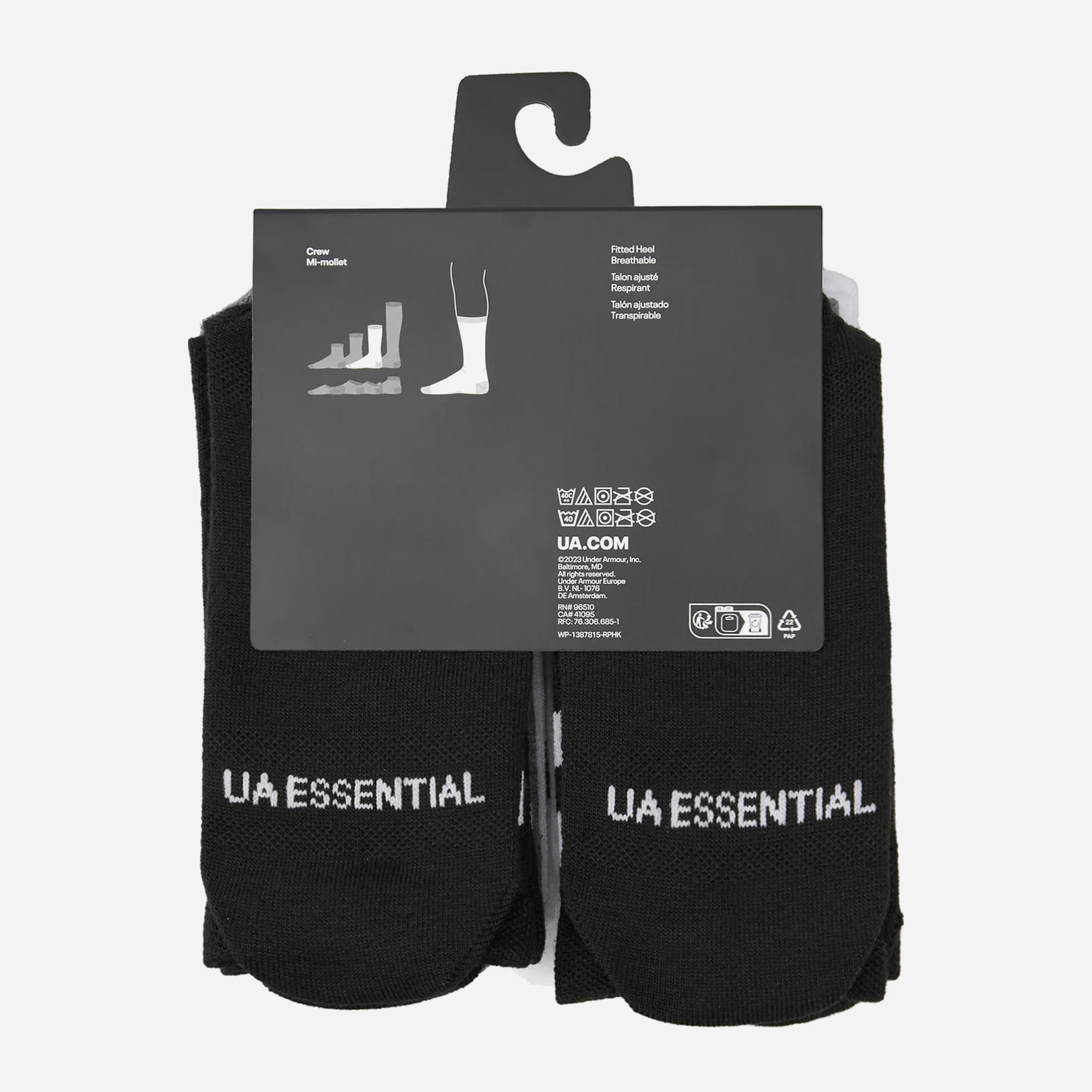 Шкарпетки UA Essential Crew 6 пар — фото 11