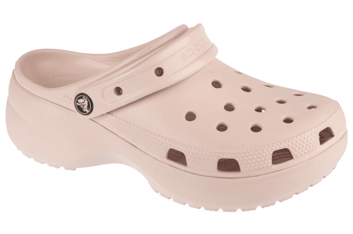 Сабо CLASSIC PLATFORM CLOG W 206750-6UR CROCS W6 (36-37) Бежевий — фото 1