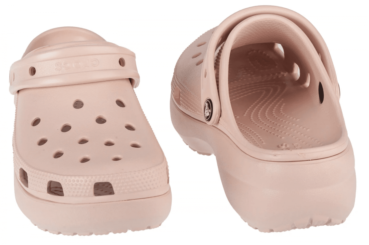 Сабо CLASSIC PLATFORM CLOG W 206750-6UR CROCS W6 (36-37) Бежевий — фото 7