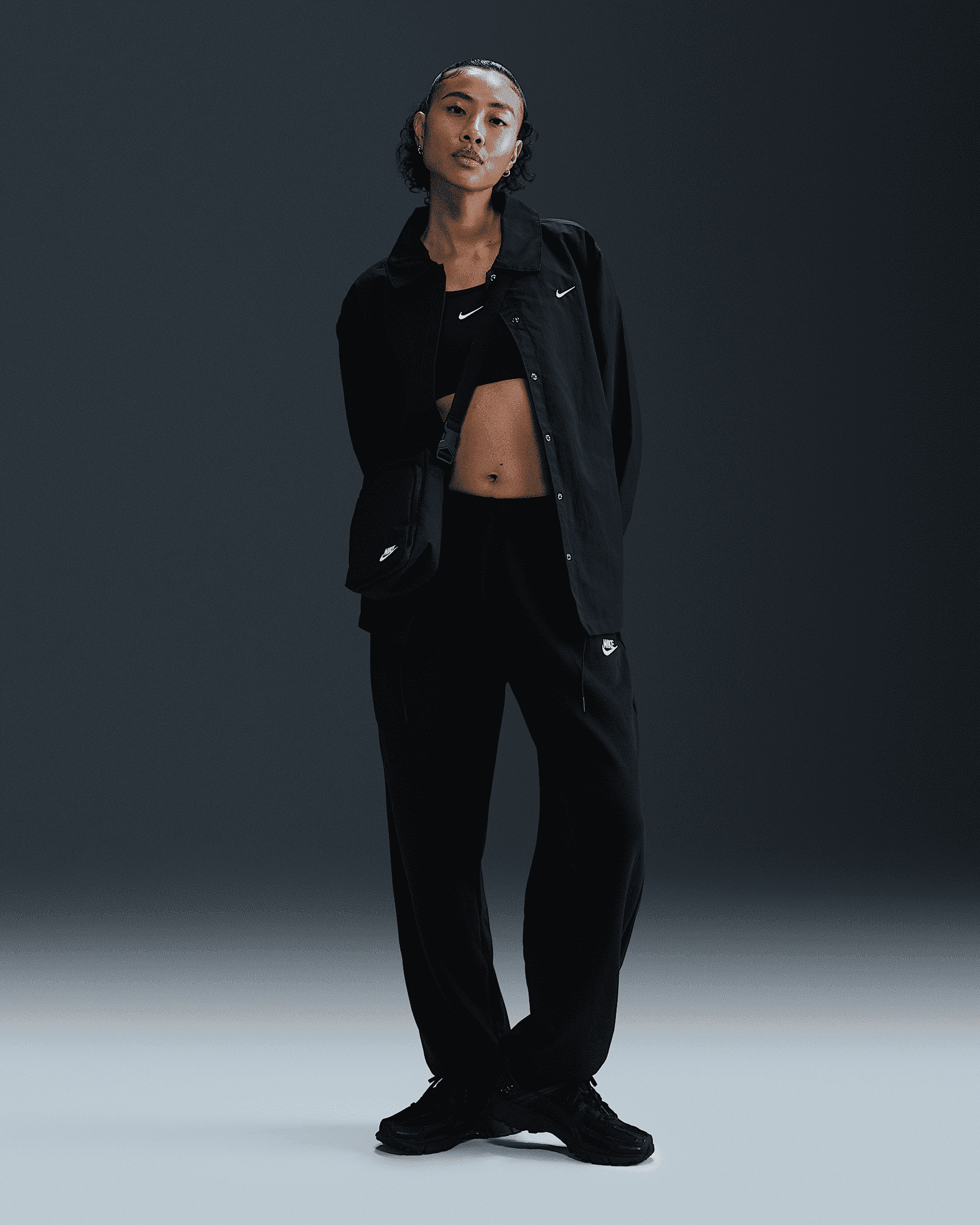 Брюки жіночі Nike W Nsw Club Flc Mr Os Pant (DQ5800-010) — фото 3