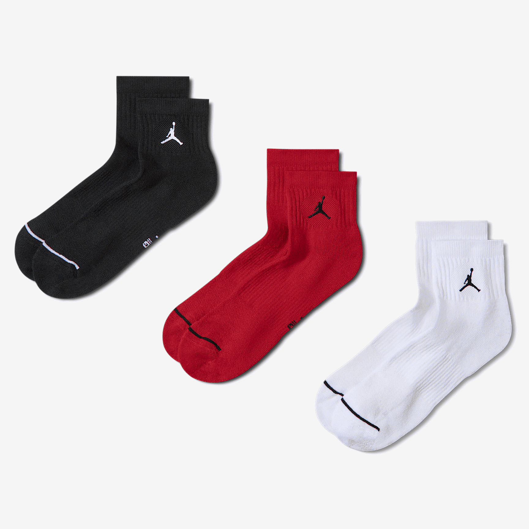 Шкарпетки Nike U J ED CUSH POLY ANKLE 3 пари — фото 6