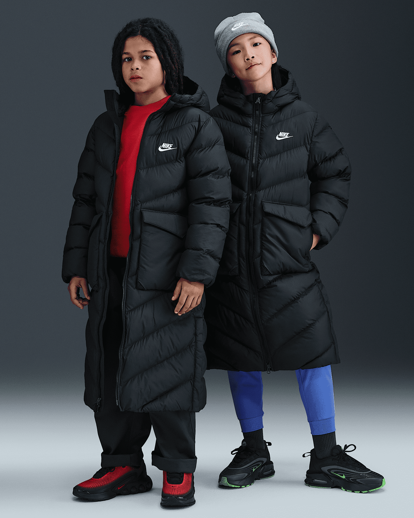 Куртка дитяча Nike Sportswear All Day Play Black (HJ2538-010) — фото 4