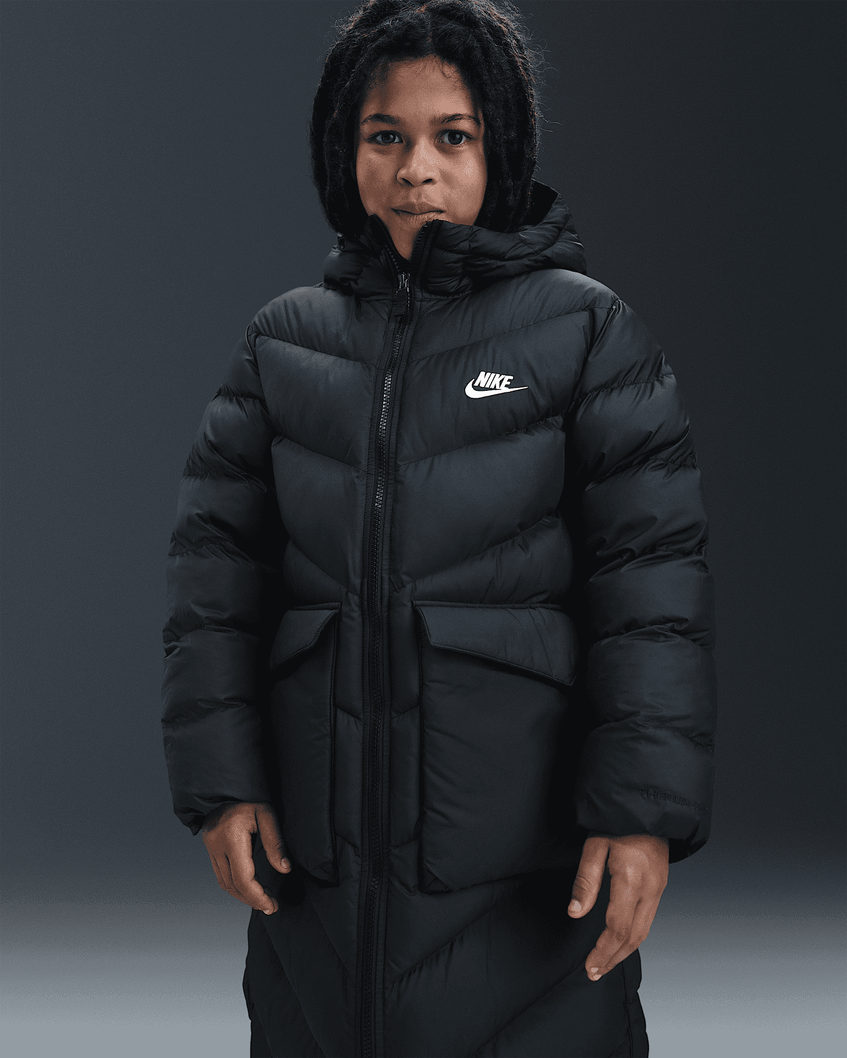 Куртка дитяча Nike Sportswear All Day Play Black (HJ2538-010) — фото 6