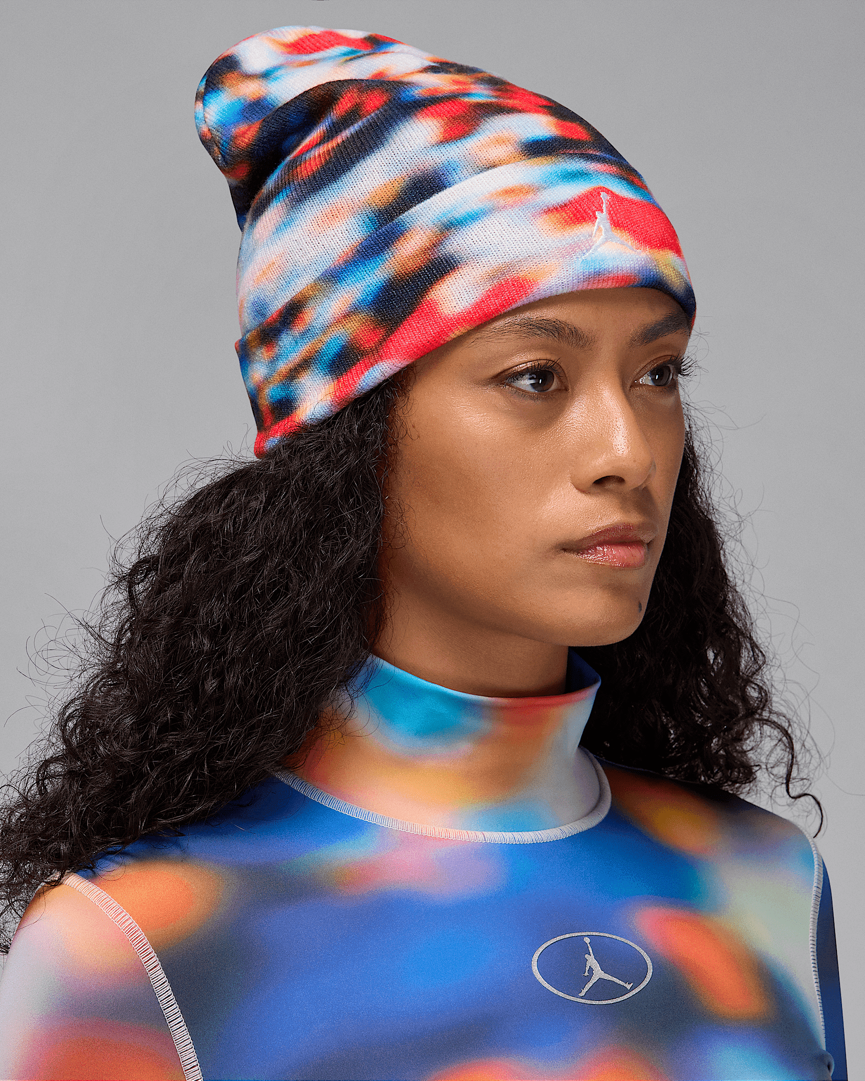 Шапка Nike Air Jordan Peak Essential Mountainside Beanie — фото 4