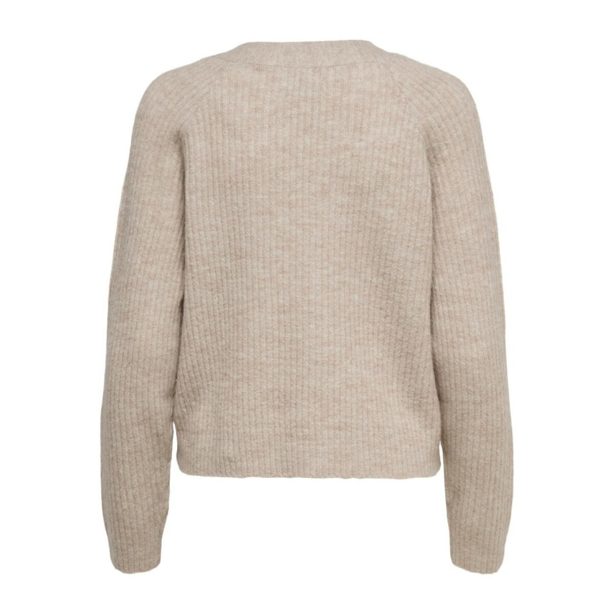 Кардиган ONLCAROL L/S CARDIGAN KNT NOOS 15196734-Pumice Stone ONLY M Бежевий — фото 3