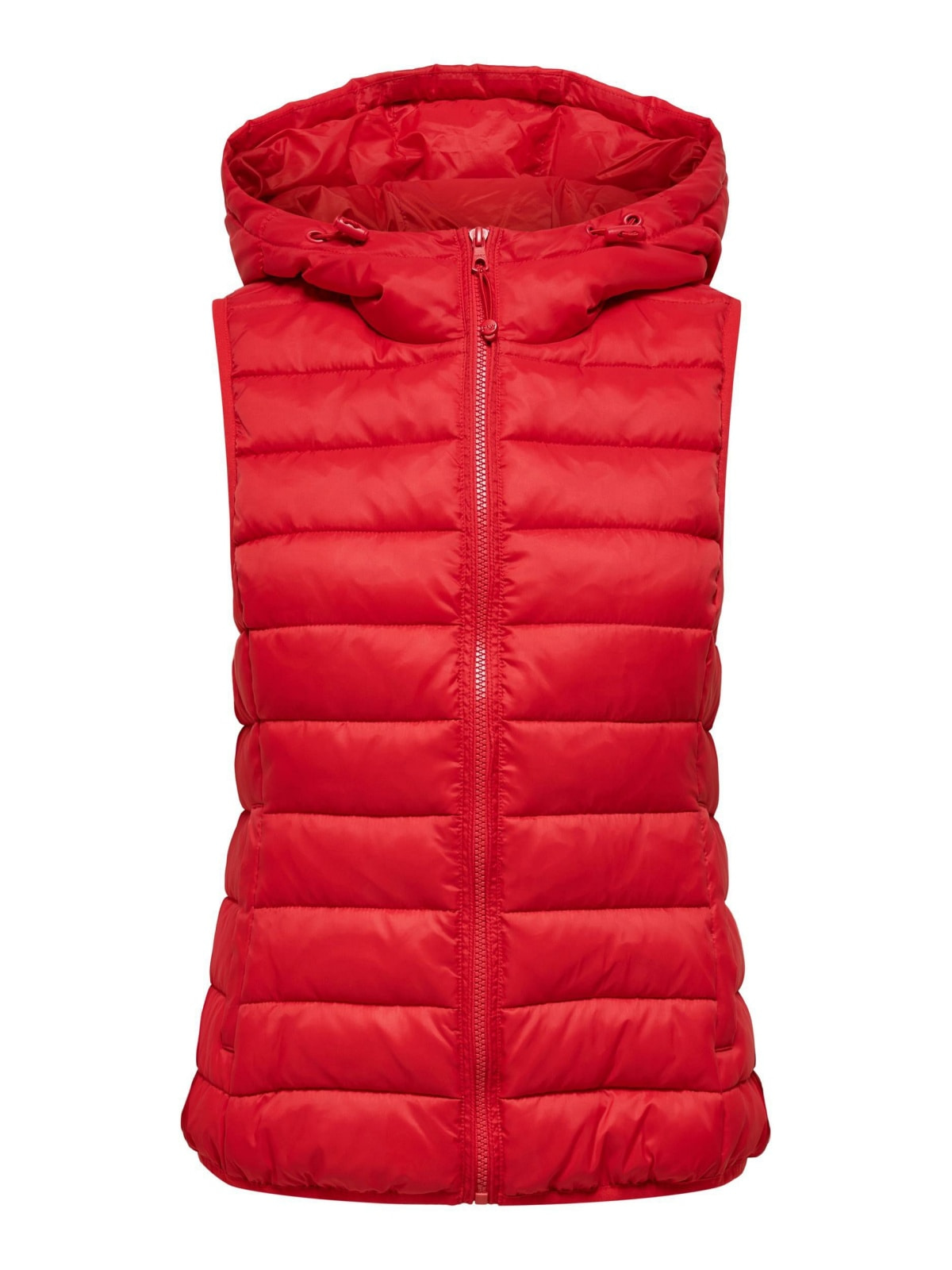 Жилет ONLNEWTAHOE HOOD WAISTCOAT OTW NOOS 15205760-High Risk Red ONLY S Червоний — фото 3