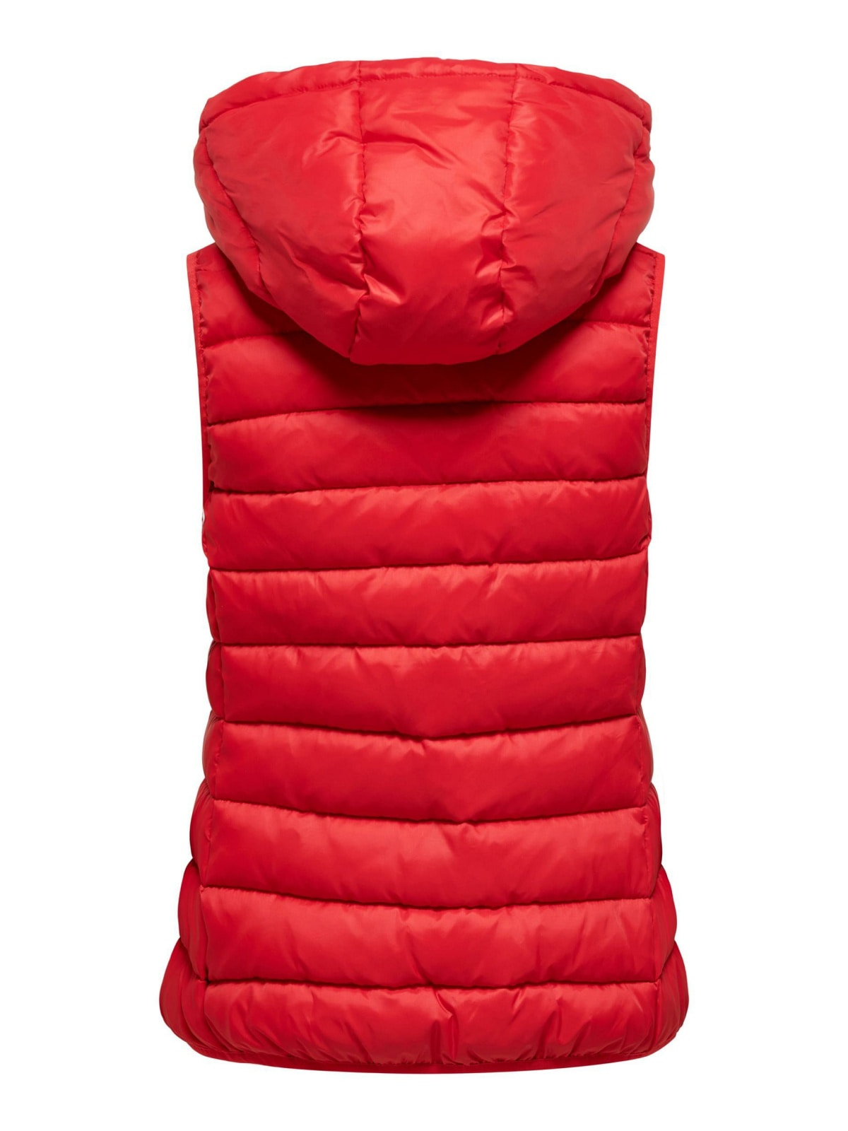 Жилет ONLNEWTAHOE HOOD WAISTCOAT OTW NOOS 15205760-High Risk Red ONLY S Червоний — фото 4