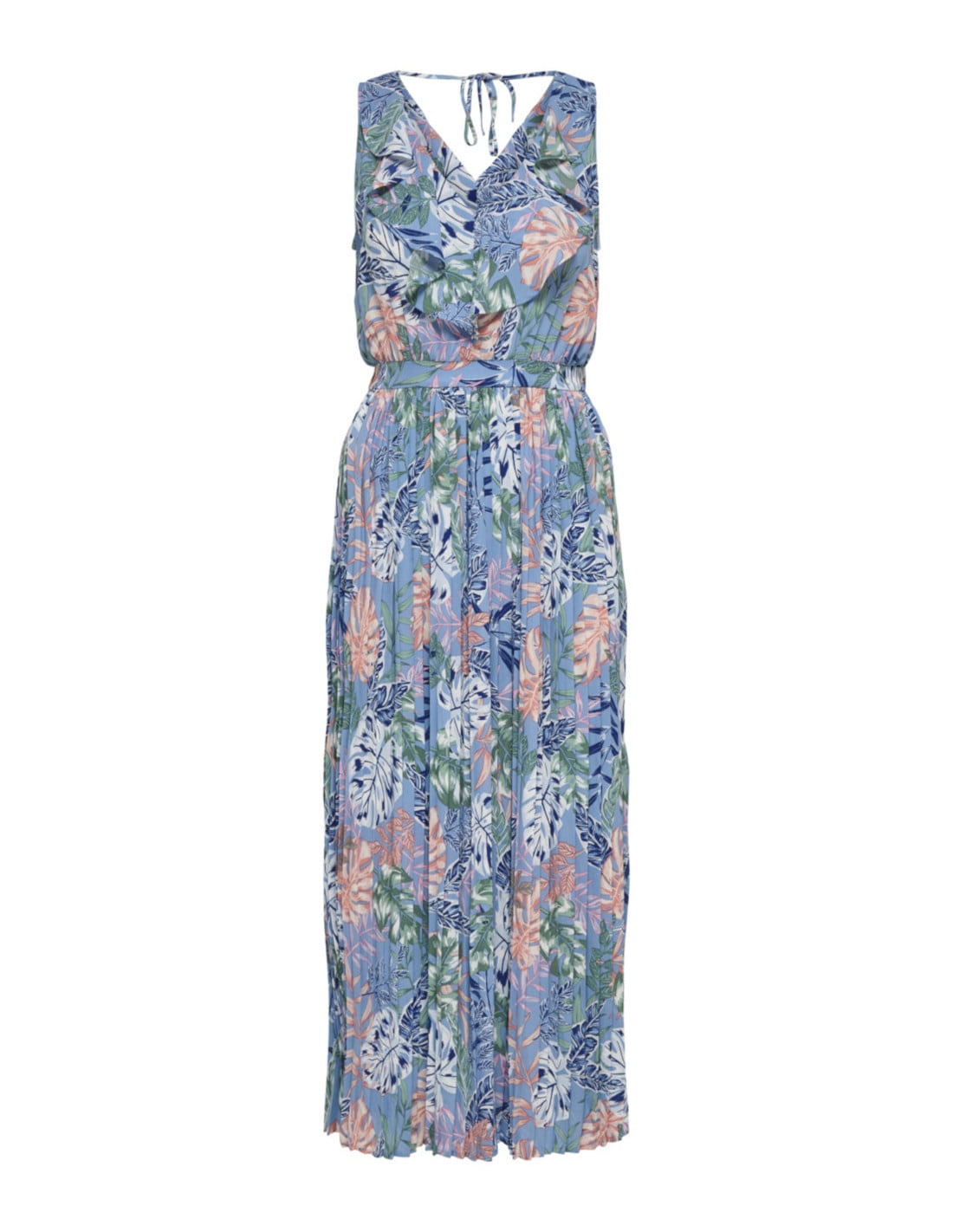 Сукня ONLFOREST LIFE S/L ANKLE DRESS WVN 15226479 Allure LA LEAVES ONLY M Блакитний — фото 3