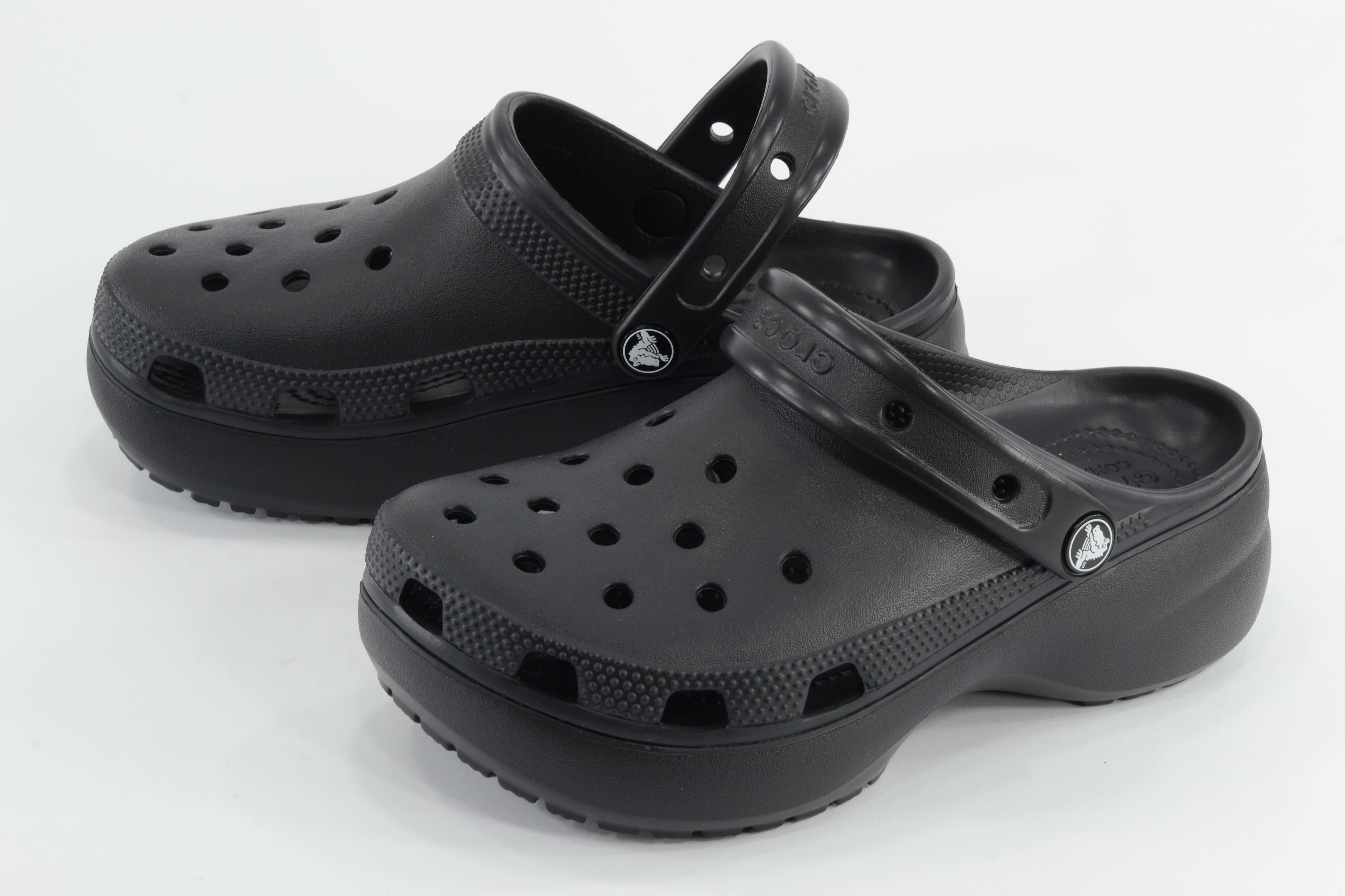 Тапочки жіночі Crocs Classic Platform Clog W Blk (206750-001) — фото 4
