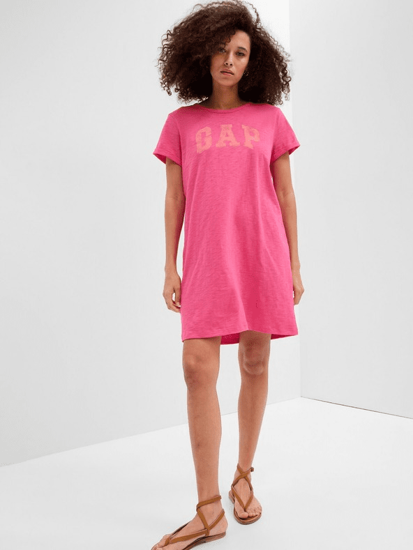 Плаття жіноче Gap V-Ss Me Logo Pink (554693-00) — фото 1