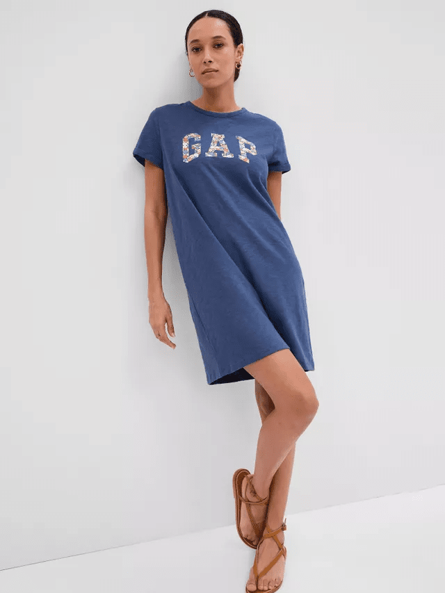 Плаття жіноче Gap V-Ss Me Logo Blue (554693-02) — фото 1