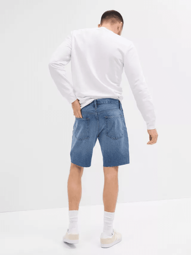 Шорти чоловічі Gap V-Straight Denim Blue (602502-00) — фото 4