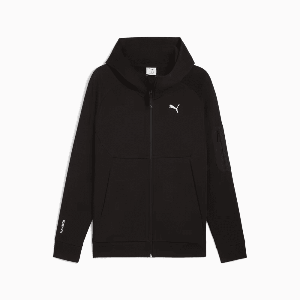 Худі PUMATECH FZ Hoodie 68804501 Puma XXL Чорний — фото 1