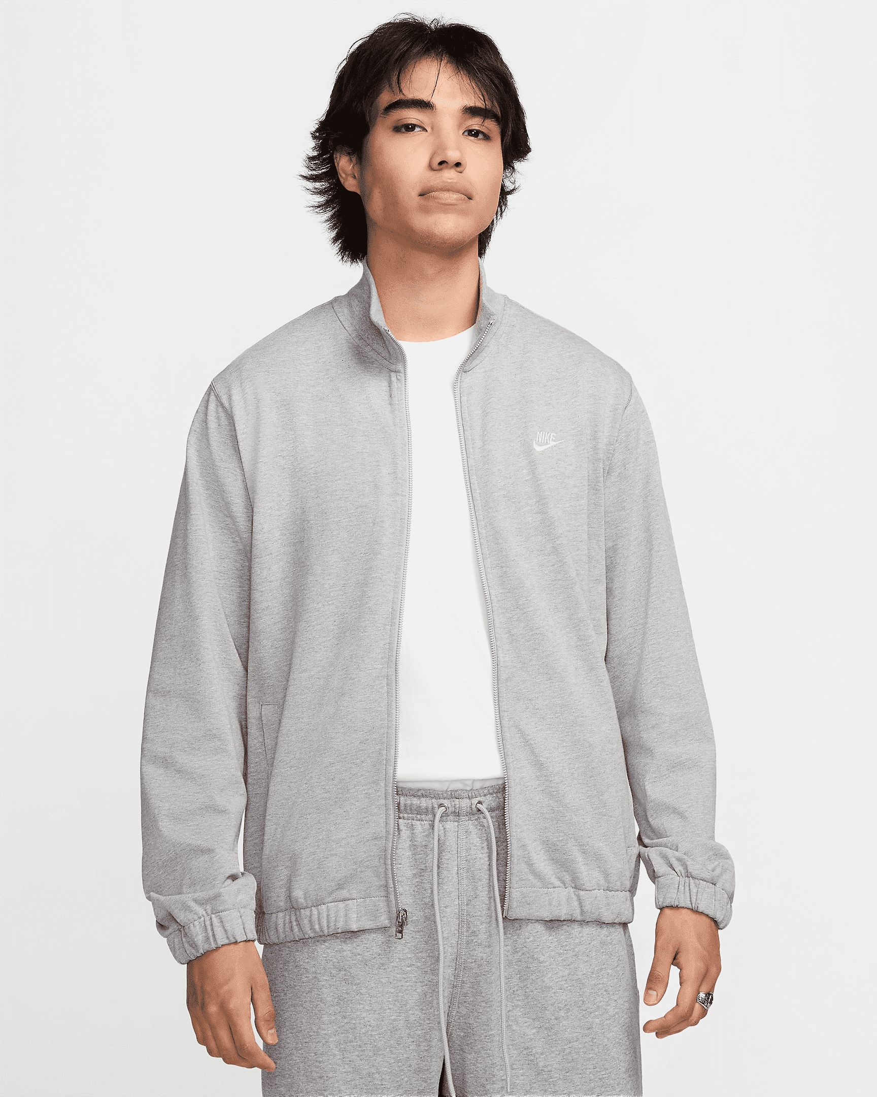 Кофта чоловіча Nike Club Knit Jacket (FQ3426-063) — фото 1