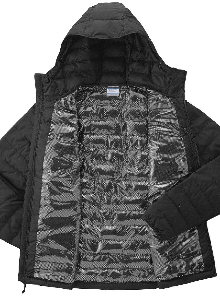 Оригінальна чоловіча куртка Columbia Powder Lite Hooded Jacket Omni-heat — фото 7