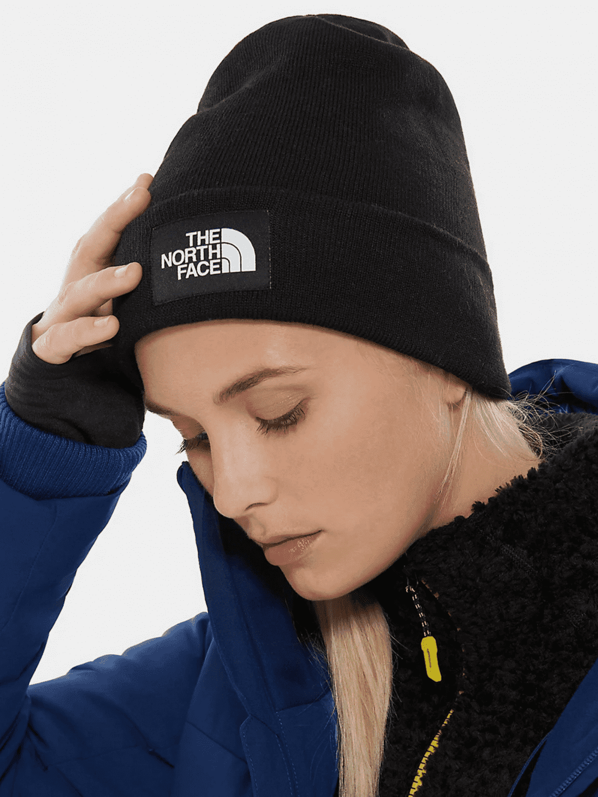 Шапка DOCKWKR RCYLD BEANIE TNF 0A3FNTJK31 THE NORTH FACE Чорний — фото 5