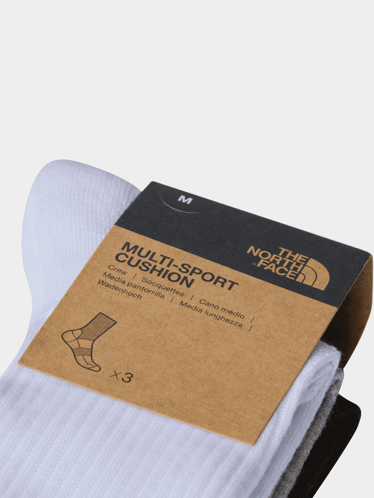 Шкарпетки MULTI SPORT CUSH CREW SOCK 0A882H3OW1 THE NORTH FACE L Сірий — фото 5