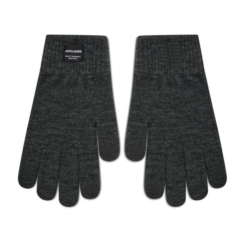 Рукавички JACHENRY KNIT GLOVES 12158446-Dark Grey Melange Jack & Jones ONE SIZE Темно-сірий — фото 2