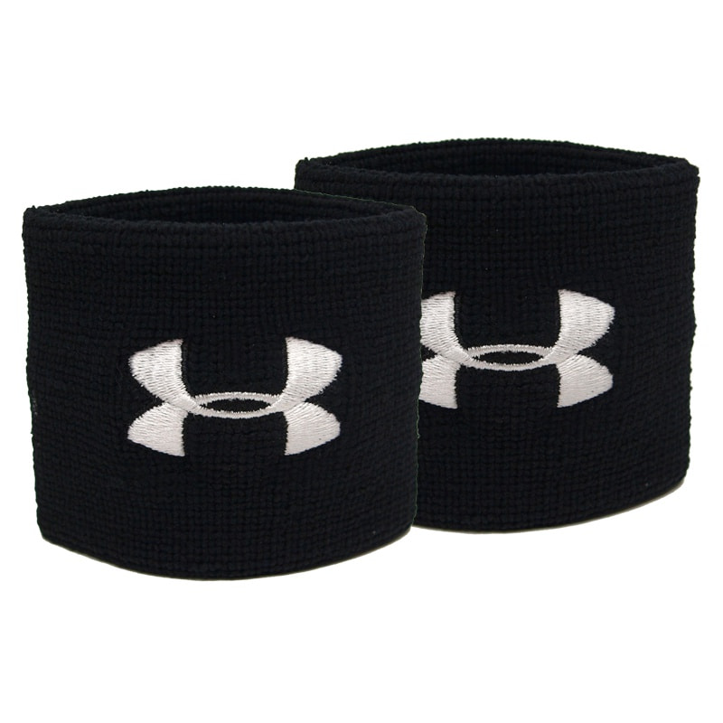 Напульсник Performance Wristbands 1276991-001 Under Armour OSFA Чорний — фото 2