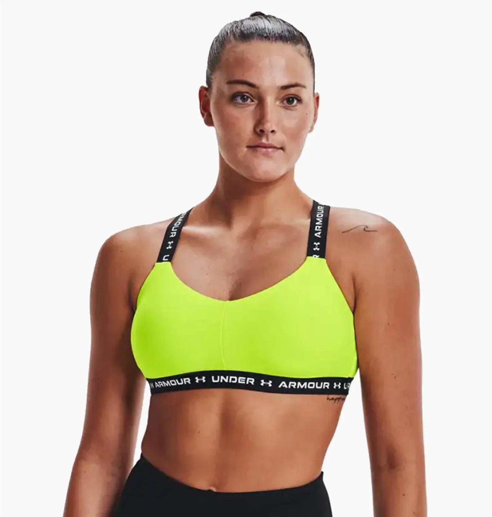 Спортивний топ жіночий Under Armour Crossback Mid Green (1361033-731) — фото 1